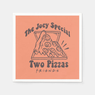Servilleta De Papel FRIENDS™   Cita de Pizza de Joey