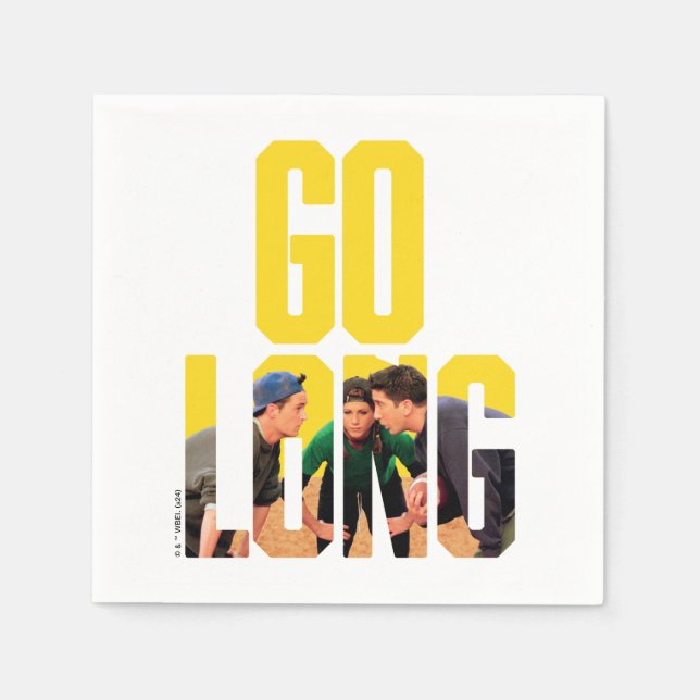 Servilleta De Papel FRIENDS™ | Cita Go Long (Anverso)