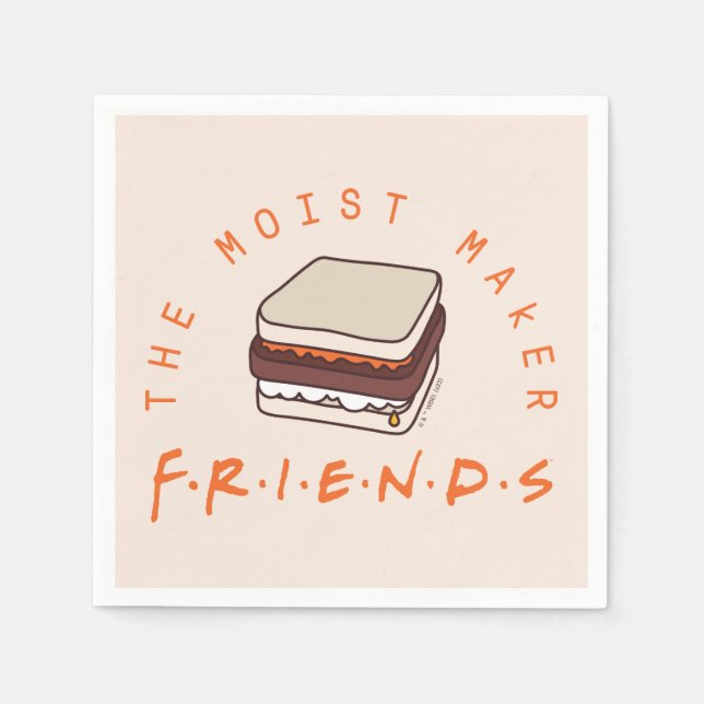 Servilleta De Papel FRIENDS™ | El Hacedor de Humedad (Anverso)