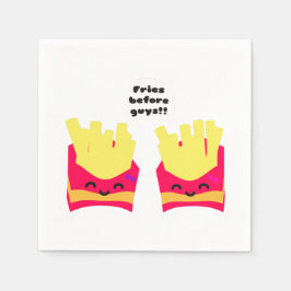 Servilleta De Papel ¡Fries Antes Que Los Chicos!