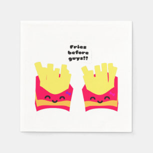 Servilleta De Papel ¡Fries Antes Que Los Chicos!