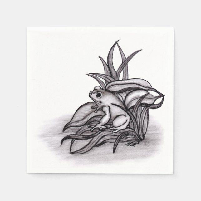 Servilleta De Papel Froggy (Anverso)