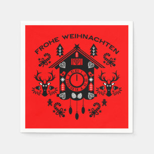 Servilleta De Papel Frohe Weihnachten
