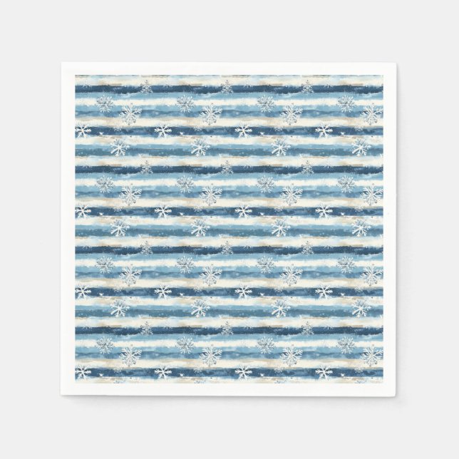 Servilleta De Papel Frosted Horizon (Anverso)