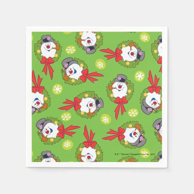 Servilleta De Papel Frosty the Snowman™ | Esguince de Escarcha (Anverso)
