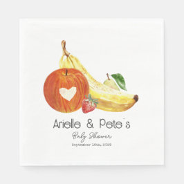 Servilleta De Papel Fruit Baby Shower