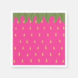 Servilleta De Papel Fruit Strawberry Apron