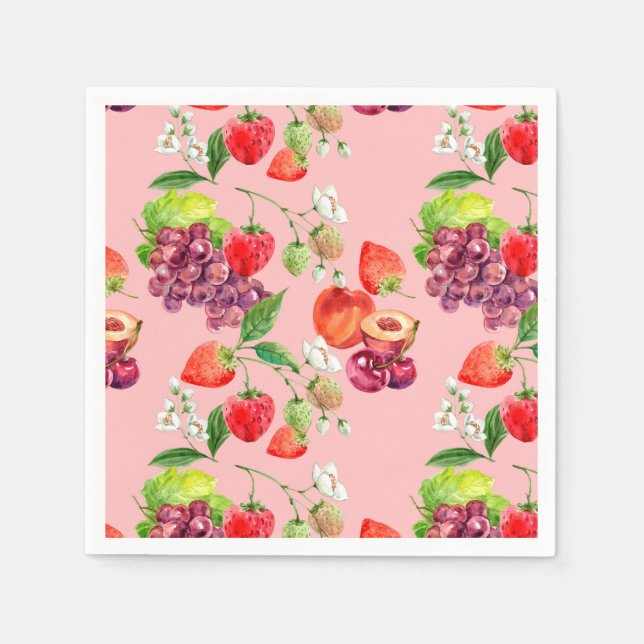 Servilleta De Papel Fruta (Anverso)