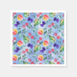 Servilleta De Papel Frutas y bayas.