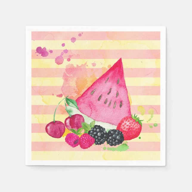 Servilleta De Papel Fruto (Anverso)