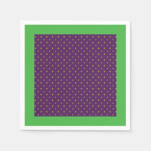Servilleta De Papel Frutos de verano morena y verde