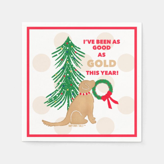 Servilleta De Papel Fue tan bueno como las toallas de perro de los Nav (Anverso)