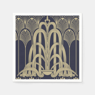 Servilleta De Papel Fuente de los años 20 del rugido