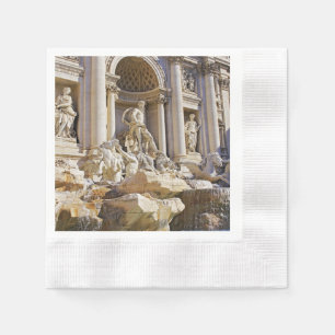 Servilleta De Papel Fuente de Trevi Roma Fotografía