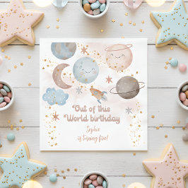 Servilleta De Papel Fuera de este mundo de la aventura espacial niños 