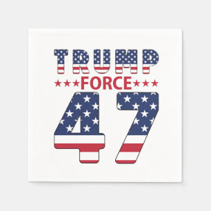 Servilleta De Papel Fuerza Trump 47
