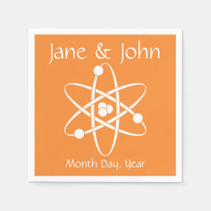 Servilleta De Papel Fuerzas atractivas en las servilletas Naranjas