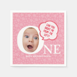 Servilleta De Papel Fun Baby Girl Collage de fotos Personaliza