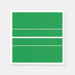 Servilleta De Papel Fun Colorful Kelly Green Slim White Carreras