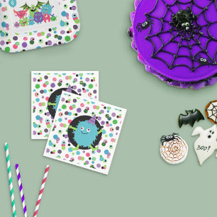 Servilleta De Papel Fun Confetti Monster Mash Birday Party