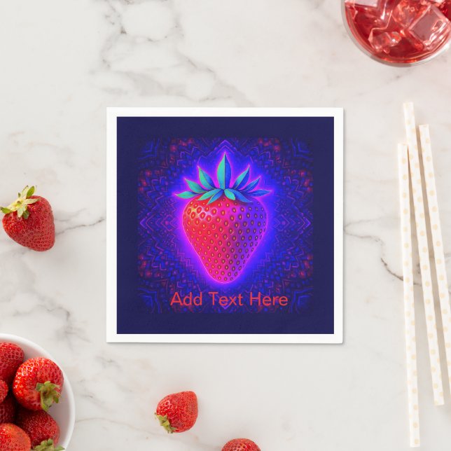 Servilleta De Papel Fun Desserts (Strawberry)  (In situ)