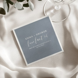 Servilleta De Papel Fun Facts Boda Napkins