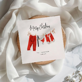 Servilleta De Papel Fun Festive Navidades de Santa Claus en línea de v