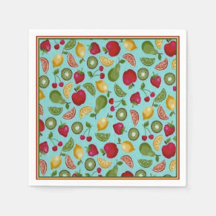 Servilleta De Papel Fun Fruit Pattern Papel Napkins