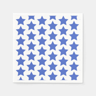 Servilleta De Papel Fun Navy Blue Stars Patrón de Papel