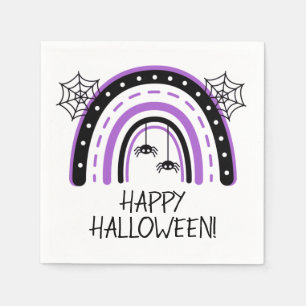 Servilleta De Papel Fun Rainbow Happy Halloween
