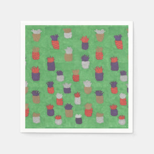 Servilleta De Papel Fun Tropical Pineapple Paper Napkins
