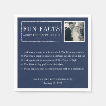 Funcionarias servilletas para bodas y aniversario