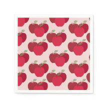 Fundas de cóctel del patrón Apple para Fiestas