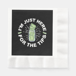 Servilleta De Papel Funny Bartender Just