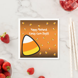 Servilleta De Papel Funny Candy Corn