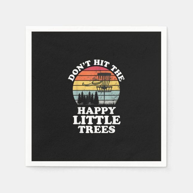 Servilleta De Papel Funny Disk Golf Frisbee Golfing Player Sport Hombr (Anverso)