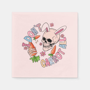 Servilleta De Papel Funny Easter Skull