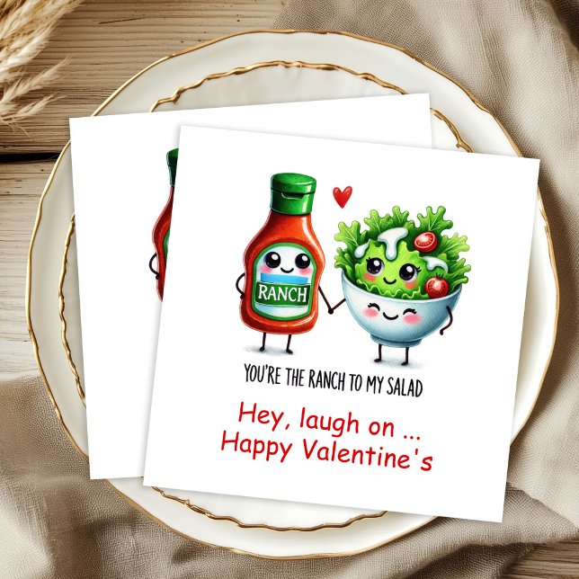 Servilleta De Papel Funny Food Personalized Romantic Love Napkins (Funny Food Personalized Romantic Love Napkins

)