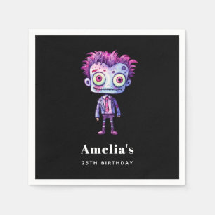 Servilleta De Papel Funny Frankenstein Monster Halloween Fun Cumpleaño