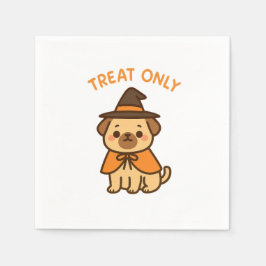 Servilleta De Papel Funny Halloween Dog Lover Paper Napkins