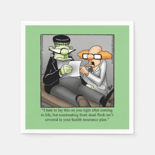 Servilleta De Papel Funny Halloween Fiesta Napkins