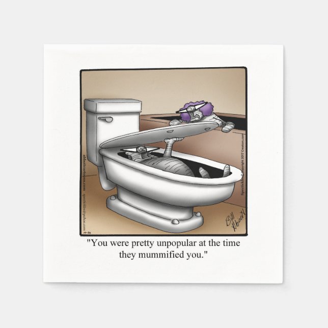 Servilleta De Papel Funny Halloween Fiesta Napkins (Anverso)