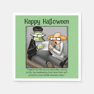 Servilleta De Papel Funny Halloween Fiesta Napkins