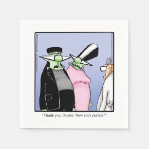 Servilleta De Papel Funny Halloween Fiesta Napkins