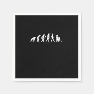 Servilleta De Papel Funny Knitting Evolution Knitter Gift Idea