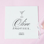Servilleta De Papel Funny Martini Olive Bar Restaurant Coctail<br><div class="desc">Funny Martini Olive Bar Restaurante Coctel Napkins</div>