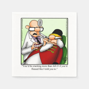 Servilleta De Papel Funny Nutcracker Humor Fiesta Napkins