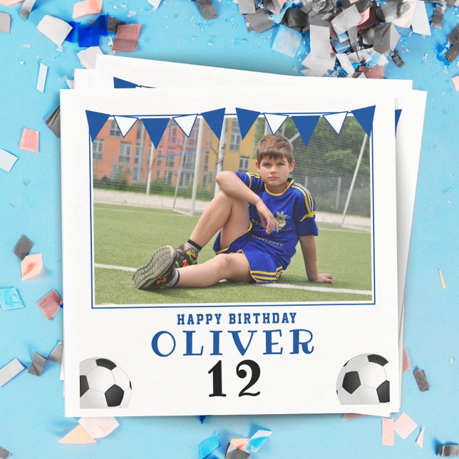 Servilleta De Papel Fútbol Baloncesto Fotos Deportes Cumpleaños (Subido por el creador)