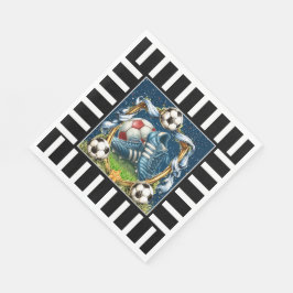 Servilleta De Papel Fútbol - Marco de fútbol