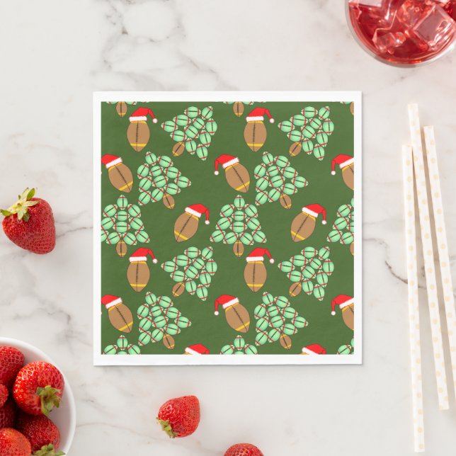 Servilleta De Papel Fútbol navidad (In situ)